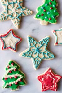 gluten free sugar cookies for holiday decorating