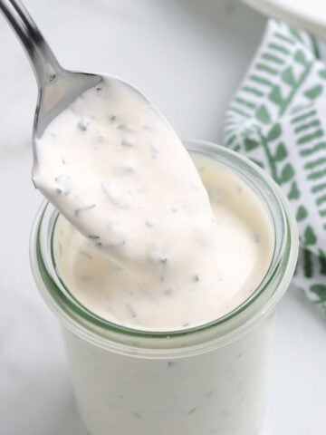 thumbnail image for homemade gluten free ranch dressing
