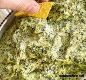 vegan spinach artichoke dip