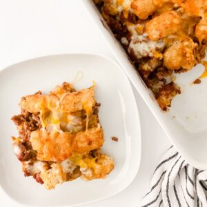 thumbnail image for gluten free taco tater tot casserole recipe